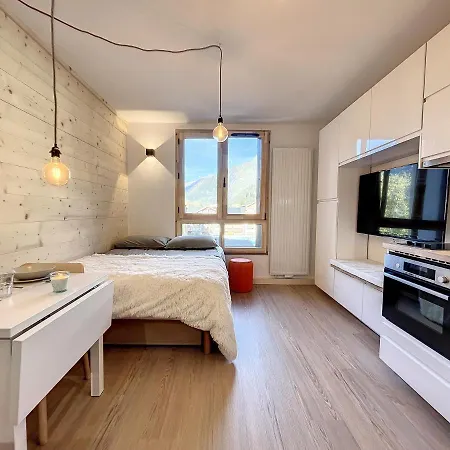 Apartamento Superbe Refait A Neuf Et Equipe Avec Parking Chamonix